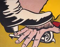 Roy Lichtenstein FOOT AND HAND Offset Lithograph - Sold for $12,800 on 02-21-2026 (Lot 281).jpg